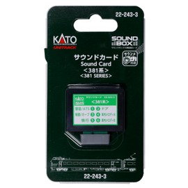 KATO 22-243-3 N-Gauge Sound Card 381 Series Railway Model Supplies