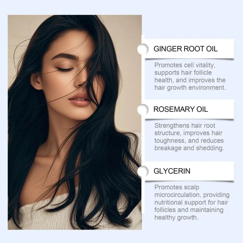 Suero Hidratante Para Cabello En Rodillo Para El Cuidado Del
