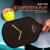 INFIN8 Carbon Fiber Pickleball Paddle - Lemonade Gametime, Non-Slip Grip,Pickleball