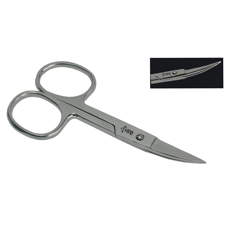 Nail Scissors Curved Sharp Heavy Duty Stainless Steel Manicure Scissors