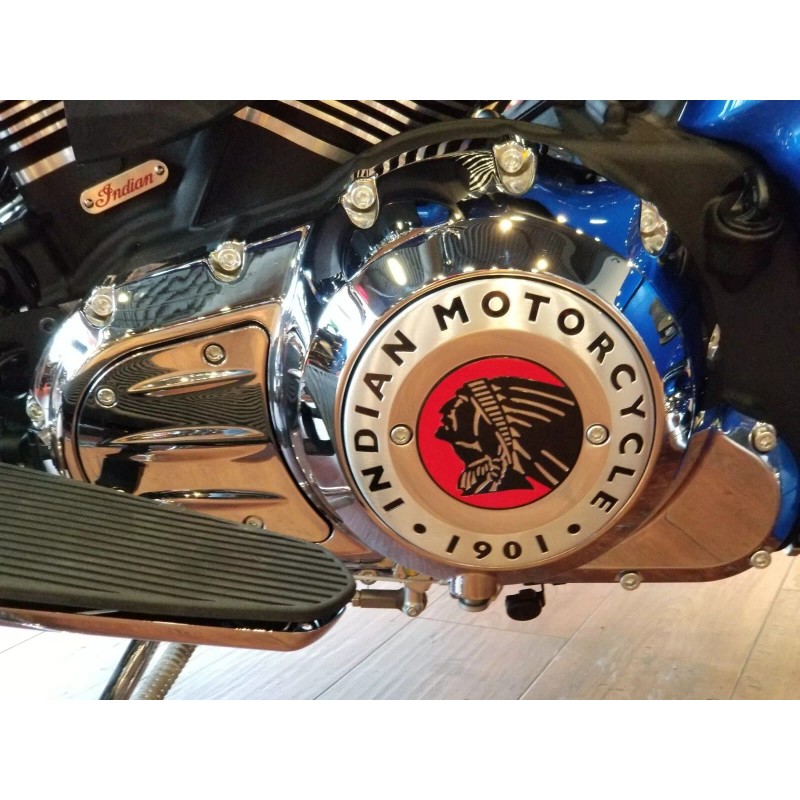 Indian Motorcycle, 116 Engine, Primary Cover Background Decal, Sticker, Emblem