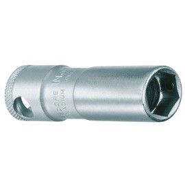 Gedore 50MH Spark Plug Socket 1/2 20,8mm with Magnet, Silver