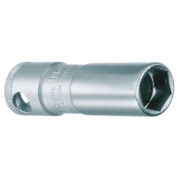 Gedore 50MH Spark Plug Socket 1/2 20,8mm with Magnet, Silver