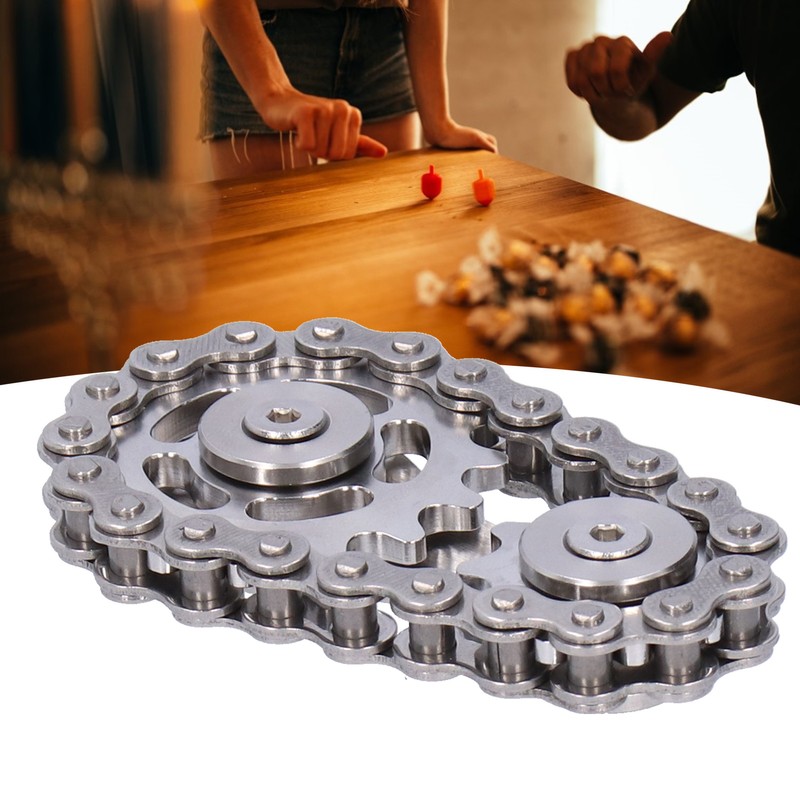 Gyroscope Sprockets Chains Flywheel Stress Relief Decompression Toys for Kids
