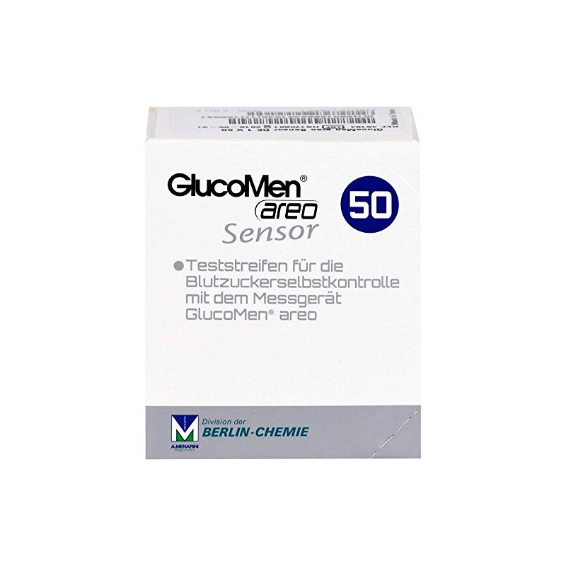 Glucomen areo Sensor Test Strips Pack of 50
