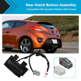 MAX COOL Car Outside Tailgate Lock Assy-T/Lid 81260-2V010 Replacement Suitable for Hyundai Veloster with Camera