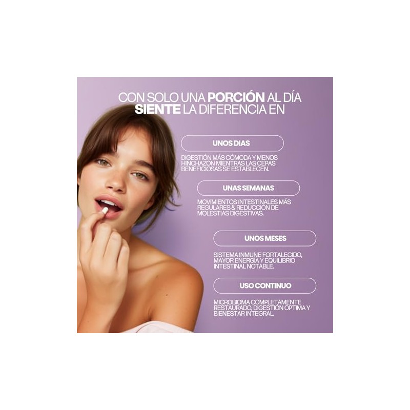 Probioticos Billones Cfu Probióticos Cepas Sistema Immune Digestivo Intestinal Porción
