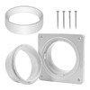 Dryer Vent Adapter - Dryer Duct Wall Plate,Hose Extension Connector