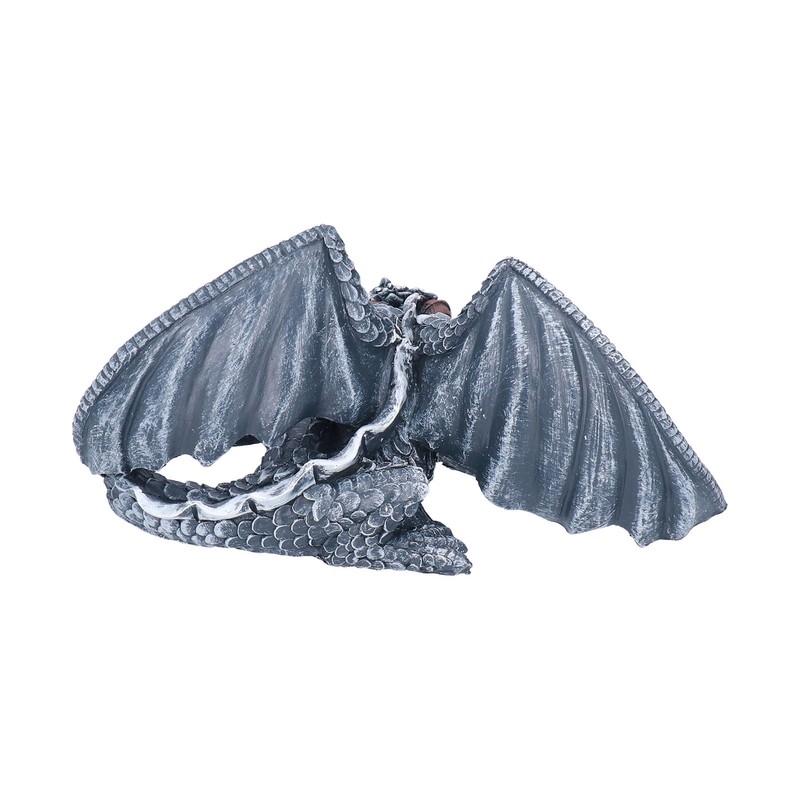 Big Squatting Dragon Sculpture Resin Gardening Ornaments for Home Outdoor