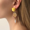 Tennis Racket Dangle Drop Earrings Tennis Racket Jewelry for Women