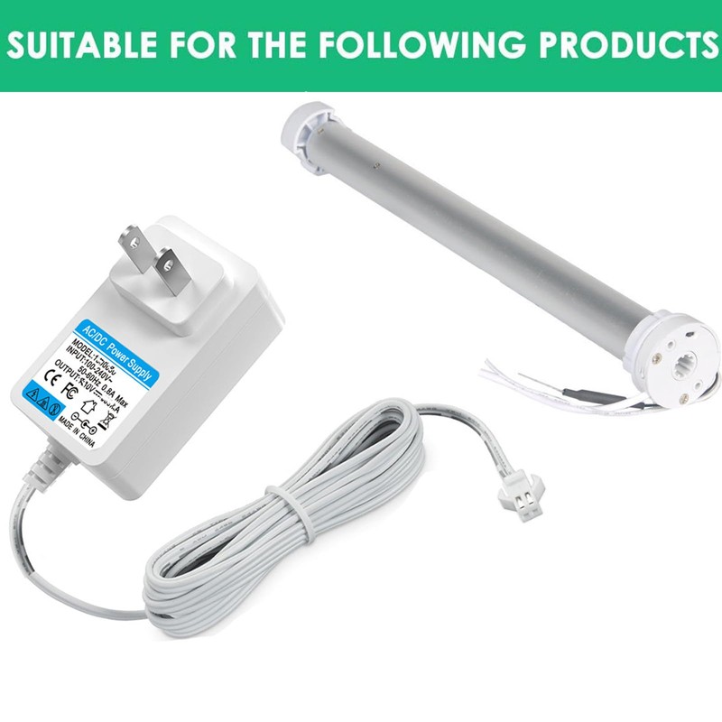 solsinsy Power Adapter harger Compatible with Somfy Sonesse Wirefree Plug-in