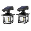 2PCS Outdoor Solar Wall Light IP65 Waterproof Street Light Body