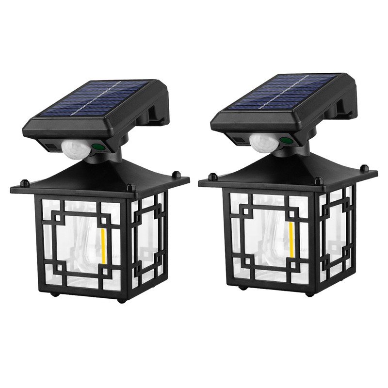 2PCS Outdoor Solar Wall Light IP65 Waterproof Street Light Body