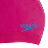 Speedo Kid's Long Hair Swimming Cap, Pink/Blue, One Size
