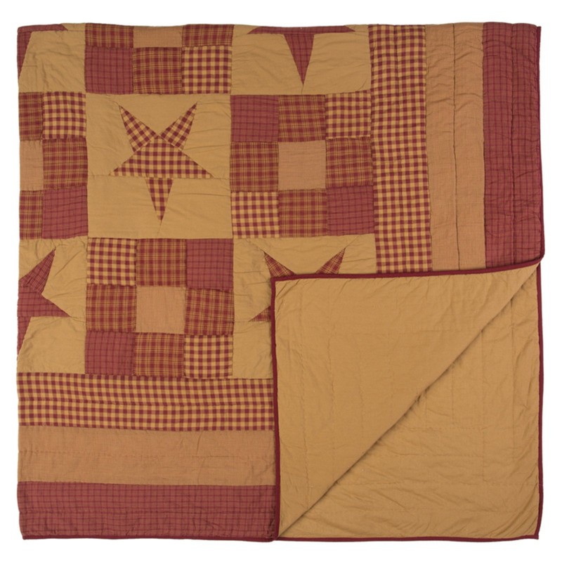 VHC Brands Ninepatch Star Quilt