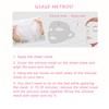 Angzhili 2 Pack Silicone Moisturizing Mask for Sheet Mask,Reusable Facial
