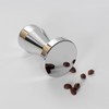 Coffee Tamper, Stainless Steel Espresso Coffee Bean Press Base Espresso