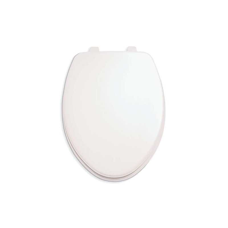 American Standard 5311012.020 Laurel Elongated Wood Toilet Seat with Cover,