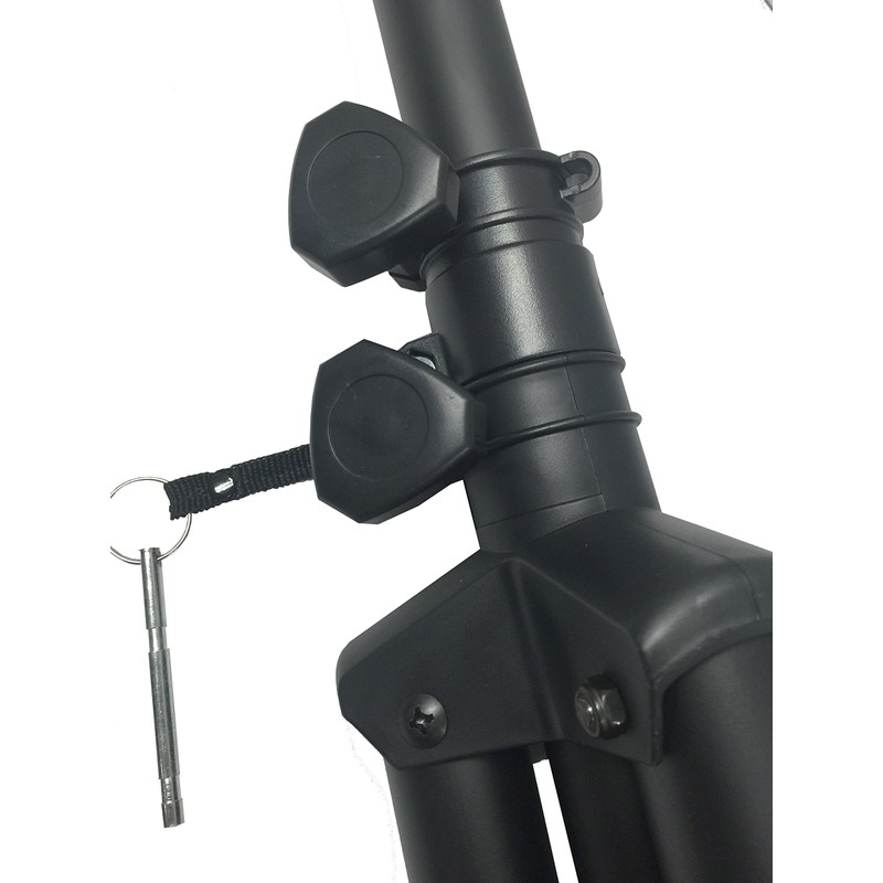PAIR (2) Alphasonik PRO Universal Adjustable Height DJ PA Speaker