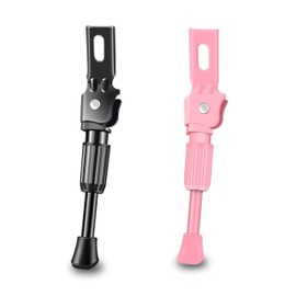 LDUDU Bicycle Stand 12 ~ 20 Inch Children's Stand Children's Bicycle Single-sided Stand Bicycle Stand for Children Bicycle 12 Inch 14 Inch 16 Inch 18 Inch 20 Inch Bicycle Stand (Pink, 12 Inches)