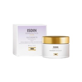 ISDIN Glicoisdin 15 moderate, crema facial con efecto peeling y acido glicolico, hidratacion y elasticidad para tu piel, 50ml