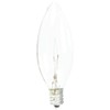 Westinghouse 0368200, 25 Watt, 130 Volt Clear Incand B9.5 Light