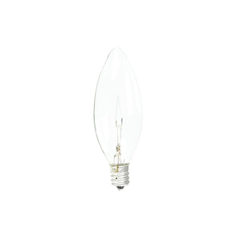 Westinghouse 0368200, 25 Watt, 130 Volt Clear Incand B9.5 Light