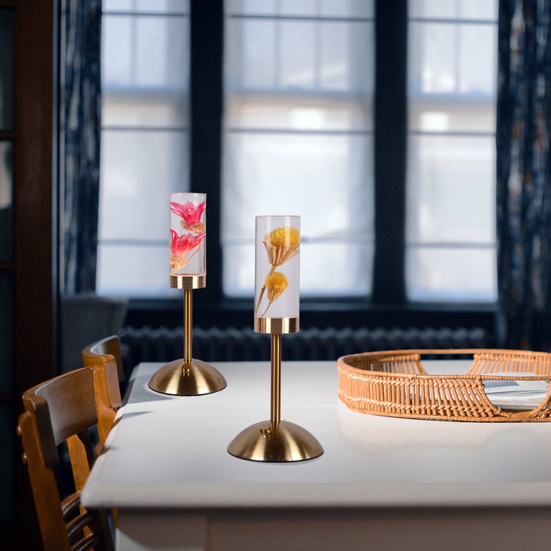 Aeon Flower Acrylic Table Lamp Bedroom Bedside Lamp Ambience Decorative