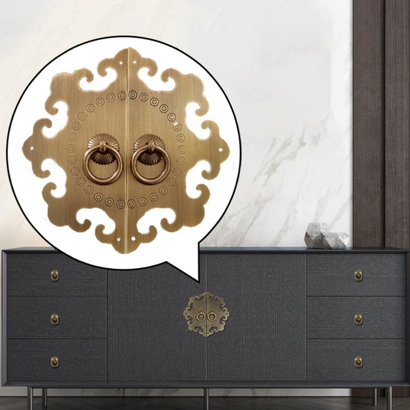 Mgoodoo Antique Knobs & Handles Furniture Brass Hardware, Cabinet Face