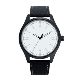 NUOVO Men's Watch with White Dial and Simulated Quartz Writing, Waterproof Men's Watch, Fashionable Business Casual Men's Designer Watch, Dating Black Classic Watch, Men's Watch, White, Modern