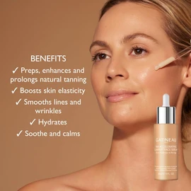 Gatineau - Tan Accelerating Lumipep Face Serum (30ml), Enhance Natural Tanning, Lightweight, Hydrating and Smoothing with Hyaluronic Acid