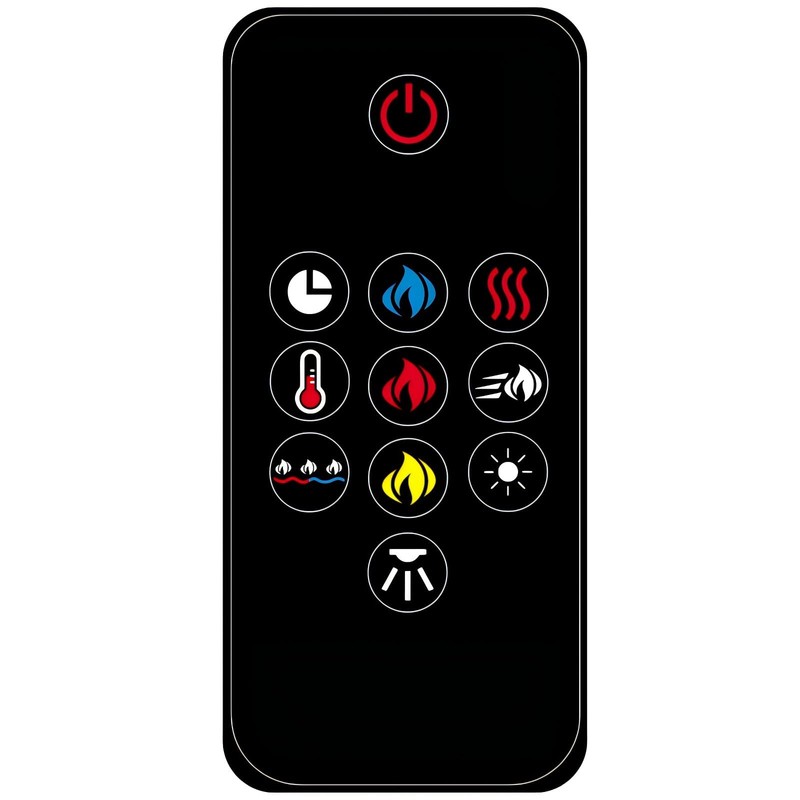 Replacement Remote Control for Napoleon Electric Fireplace W660-0211-SER NEFL42CHS NEFL50CHS