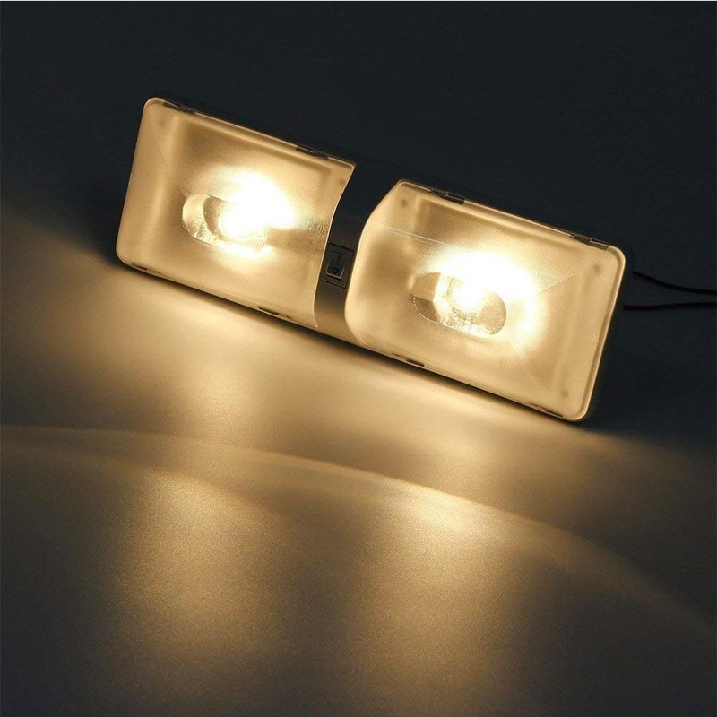 BlyilyB 6-Pack BA15D 1142 1004 Non-Polarity Warm White LED Bulbs