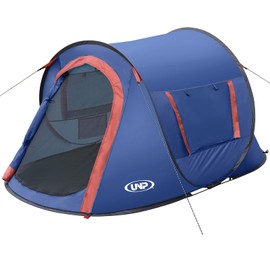 Pop-up Tent,2 Person Camping Tent,Instant Portable Beach Tent,Easy Pop Up Shade Tents 2 Doors for Camping Hiking & Traveling with Carrying Bag