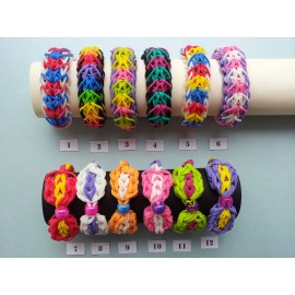 Pick 5 Rainbow Loom Bracelets out of 92 different Bracelets