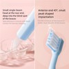 YANDY - Cepillo de dientes de cerdas suaves para dentaduras,