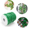 Rubberised Plant Wire, 3 mm x 8 m, Green, 5