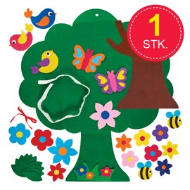 Baker Ross FN408 Springtime Giant Tree Wall Hanging - Pack of 1, Teacher Resources, Hanging School Displays for Classroom