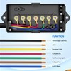 Nilight Heavy Duty 7 Way Inline Trailer Plug 8 Feet
