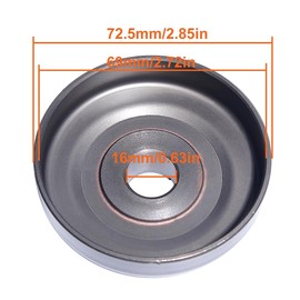 Mtanlo High-Per For mance For Husqvarna 455 460 461 Chainsaw .325" Rim Sprocket Clutch Drum Worm Gear Kit - OEM 537291702 & 537252601 Compatible with For Jonsered CS2255 & For RedMax GZ550