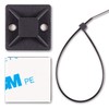 Cable Tie Mounts, Adhesive-Backed, 1 Inch, for Cable Management, Cable
