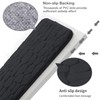 YIHOUSE Memory Foam Bath Mat Cobblestone Bathroom Rug Non Slip