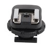 Black ABS CSM‑3 Hot Shoe Adapter Flash Mount Adapters for