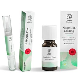Health Routine - Nail Care Pen Nail Oil & Myko-Matrix Nail Fungus Solution (CE Certified) - Nail Care & Nail Fungus Bundle for Nourished Fingernails and Toenails - The Original from Austria