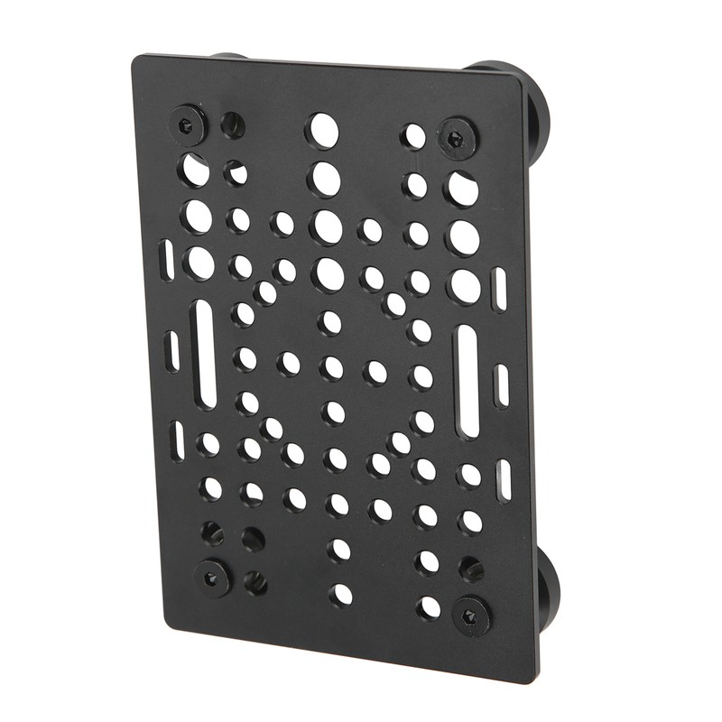Gantry Plate Aluminum High Strength Gantry Board Black Anodized 3D