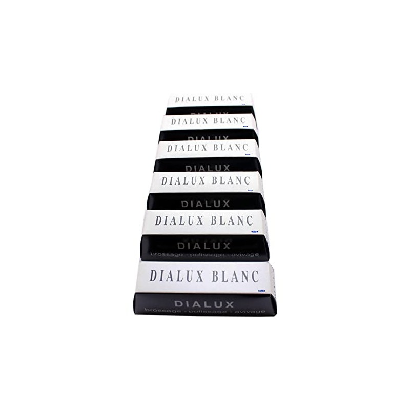 White DIALUX Blanc Rouge POLISHING Compound - 6 Bars