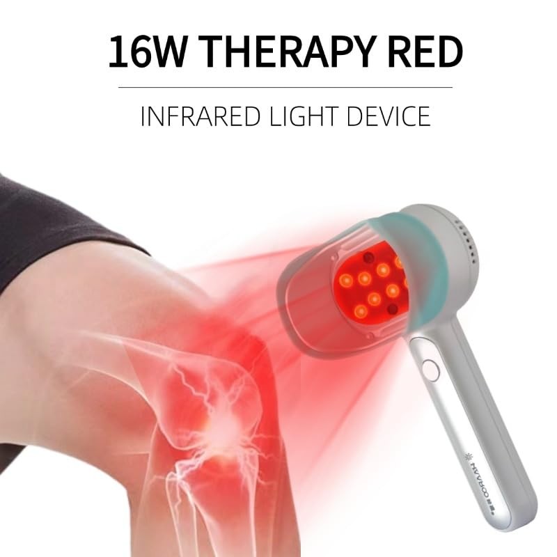 FUREIN SMILE Portable Red Light Therapy Device, 16 LED, Handheld