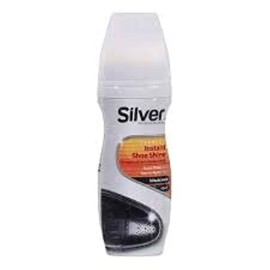 Silver Shoe Shine, 75ml Black Watercolour Liquid for Leather