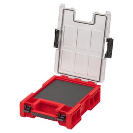 QBRICK SYSTEM Tool Box Empty Tool Box One Organiser M Plus 2.0 MFI Red Ultra HD 275 x 375 x 130 mm