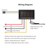 Car Smart Digital Thermometer 3 in 1 Nightlight LED Digital